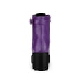 thumbnail image 2 of BLISSFUL STEP Women's Boots Zip Block Heel Platform Ankle Combat Boots Purple 6, 2 of 7