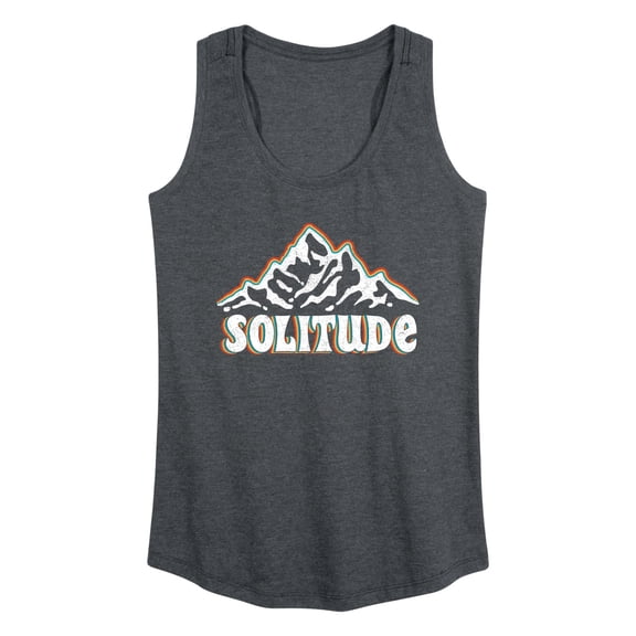 Instant Message - Solitude Mountains - Women's Racerback Tank Top