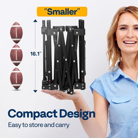 Collapsible Wagon Carts, 330lbs 220L Utility Heavy Duty Foldable Wagons with Universal Wheels, Cup Holders & Side Pocket, Adjustable Handle, for Camping, Garden, Sports, Picnic, Shopping