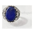 thumbnail image 3 of Lapis Lazuli Mans Ring, Natural Afghani Lapis Lazuli, Silver Jewelry, 925 Silver Ring, Birthday Gift, Heavy Mens Ring, Arabic Design, Ottoman Style Ring, Christmas, Turkey Mens Signet Ring, 3 of 7