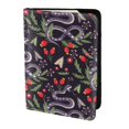 thumbnail image 2 of Pofeuu Snakes And Snake Fruit Print Travel Document Organizer Passport Holder Men Women for Family (6.5 in x 4.5 in),Wallet Holder Credit Card Clutch Bag Case, 2 of 5