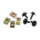thumbnail image 1 of 4Pcs Abrazadera de Tornillo Tipo U Tuercas para Embellecedor Panel Paragolpes Guardabarros, 1 of 1