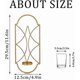 thumbnail image 2 of Metal Wall Lamp Candle Holder Decoration Set 2 Piece Wall Candle Holder with Glass, Wall Candle Hold, 2 of 4