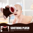 thumbnail image 4 of Hand Puppet Monkey Plush Toy Movable Mouth Hand Puppet Interactive Storytelling Toy, 4 of 8