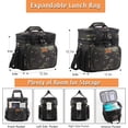 thumbnail image 3 of Lonchera GLENKEY Expandible XL Grande 22L Aislada Negro-Camo, 3 of 6