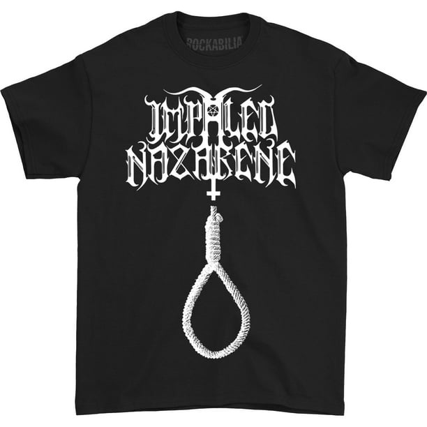 Impaled Impaled Nazarene Mens Liberate Yourself From Life T Shirt Black 
