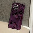 thumbnail image 2 of Pour Iphone 15 Étui - Ont Différentes Couleurs - Bulles Ondulées Tpu, 2 of 4
