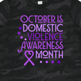 thumbnail image 4 of Inktastic October is Domestic Violence Awareness Month Boys or Girls Toddler T-Shirt, 4 of 5