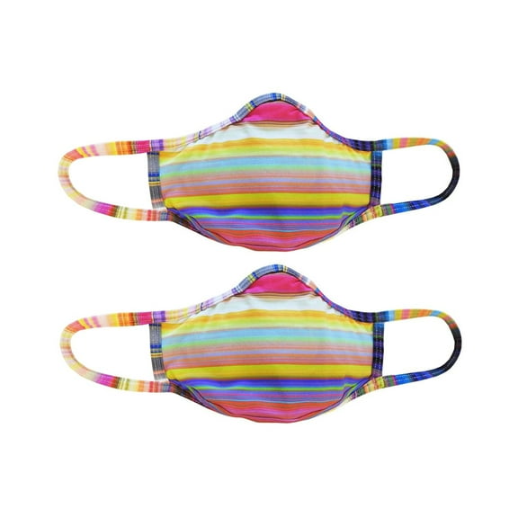 PQ Swim Set of 2 Cloth Face Masks, O/S