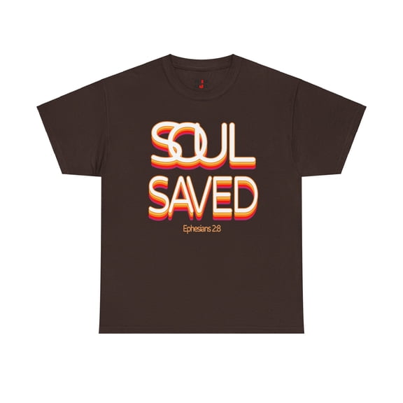 DJH Apparel | Soul Saved (Ephesians 2:8) Unisex Heavy Cotton Tee