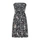 thumbnail image 4 of ICHUANYI Clearance Women's Bohemian Style Strapless Elastic Band Dress Dresses Sleeveless Floral Print Dress(Coffee, M) ICHUANYI WER2023080711953, 4 of 8