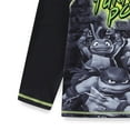 thumbnail image 5 of Nickelodeon Teenage Mutant Ninja Turtles UPF 50+ Rash Guard and Swim Trunks Swimsuit Set (Boys), 2 Piece Set, Sizes 4-12, 5 of 7