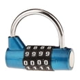 thumbnail image 1 of jinwen 4 Digit Dial Combination Suitcase Luggage Code Password Lock Padlock Travel New, 1 of 6