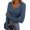 *Navy, variant on ClodeEU Women's Fall V Neck Slim Long Sleeve T Shirts,Stretchy Layer T Shirts Y2K Tops Black,Womens Plus XL