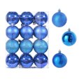 thumbnail image 5 of Christmas Ball Ornaments Set,Shatterproof Christmas Decorations Tree Balls,Xmas Decorative Balls Hanging Ornaments,24PCS Christmas Tree Ornament Pendant Party Supplies Tree Hanging Plastic Ball 3cm, 5 of 5