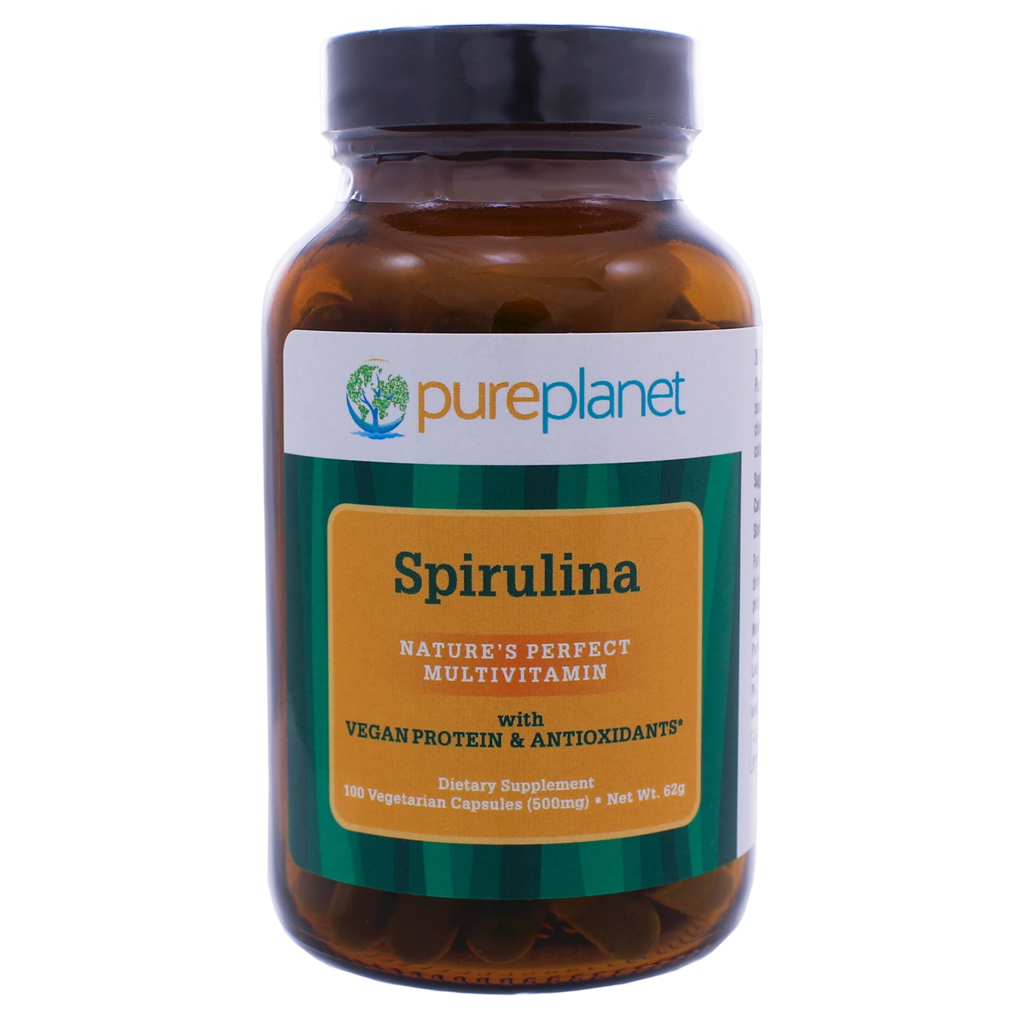 Pure Spirulina, 100 Tablets