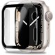 thumbnail image 1 of Compatible Apple Watch 40mm Case Se 2022 with Screen Protector Anti-Scratch Shockproof Hard PC and Tempered Glass Film Bumper Case for Apple Watch Series 6 Series 5 Series 4 SE 40mm(Clear), 1 of 5
