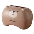thumbnail image 1 of Caja de pañuelos faciales, caja de pañuelos húmedos, dispensador de pañuelos rectangular, caja de pañuelos, contenedor de pañuelos de dibujos animados, oficina en casa, funda de pañuelos para, 1 of 6