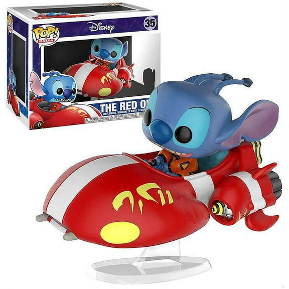 Funko Pop! Collectible Vinyl Figure, Rides Disney Lilo & Stitch The Red One, 6"