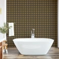 thumbnail image 6 of Ambesonne Retro Peel & Stick Wallpaper for Home, Checkered Floral, 13"x100", Multicolor, 6 of 6