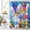 02.easter Shower Curtain, variant on Easter Shower Curtain, Easter Gnome Bunny Shower Curtains for Bathroom, Spring Easter Eggs Home Decor Waterproof Fabric with Hooks 72x72 Inch