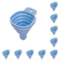 thumbnail image 3 of Toystoory Embudo de cocina Accesorios de cocina Herramienta de paquete secundario Tolva de líquido Azul Azul 10Conjunto, 3 of 6
