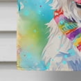 thumbnail image 3 of Westie Hippie Dawg House Flag 28 in x 40 in, 3 of 7