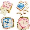 thumbnail image 4 of UDIYO Silicone Sandwich Cutters for kids, Cute Animals Shapes Toast Mould Great For Baking, DIY, Lunch Box Food Decor, 4 of 8