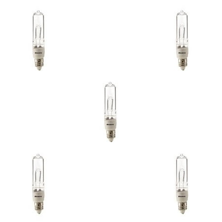

Bulbrite Industries 250W E11 Dimmable Halogen Stick Light Bulb (Set of 5)