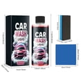 thumbnail image 3 of Foam Car Wash Liquid Car Paint Coating Brightening Cleaning Refurbishing Dirt Removal Maintenance Cleaning Agent 100ml, 3 of 9