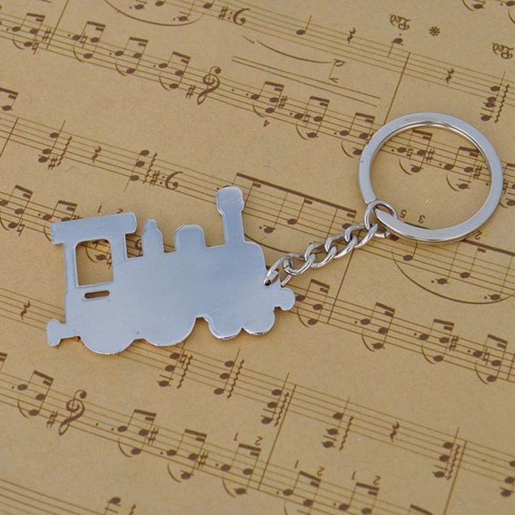 BESTYASH Metal Locomotive Keychain Accessory for Stylish Key Holding and Trendy Bag Charm