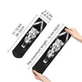 thumbnail image 4 of Naloa White Black Sheep skull Ankle Socks for Women Non Slip Socks No Show Socks Classic Low Cut Casual Socks Casual Socks, 4 of 7