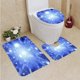 thumbnail image 1 of Juego de alfombras de baño ABPHQTO Galaxia en el espacio profundo 3 piezas, 1 of 2