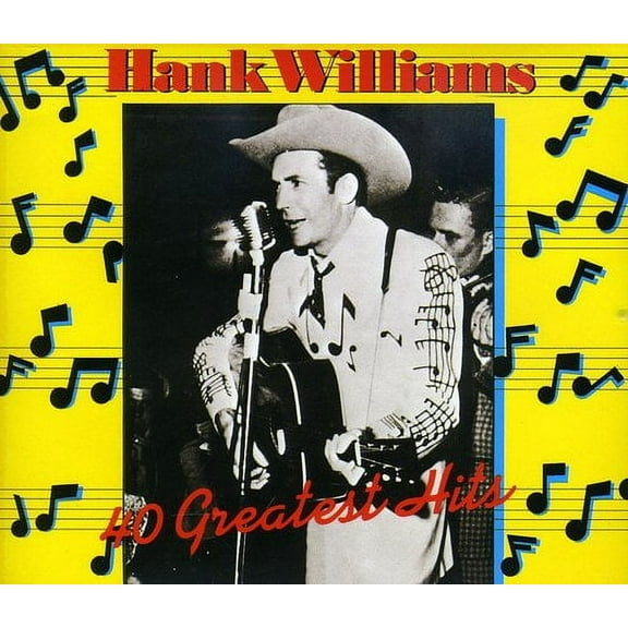 Hank Williams - 40 Greatest Hits - Music & Performance - CD