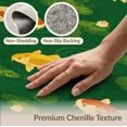 thumbnail image 6 of ODIKA 5'x7' Washable Area Rug Non-Slip, Low Pile, Stain Resistant Golf Koi Bug Landscape Goldfish Swimming Botanical Pond Cartoon for Guest Room, Lounge, Apartment, 6 of 7