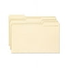 Top Tab File Folders with Antimicrobial Product Protection 1/3-Cut Tabs, Legal Size, Manila, 100/Box
