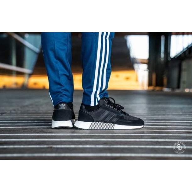 Ad-id-as ORIGINALS MARATHONX 5923 CORE BLACK WHITE EE3656 MEN'S RUNNING SHOES