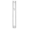 thumbnail image 2 of A&S Mezuzot Clear Lucite Mezuzah Case with Silver Shin Design Waterproof Judaica Door Mezuza for Home Blessing(1 Pack of 2, 7 Inches), 2 of 6