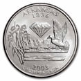 thumbnail image 2 of 2003-D Arkansas Statehood Quarter 40-Coin Roll BU (Mint Wrapped), 2 of 3