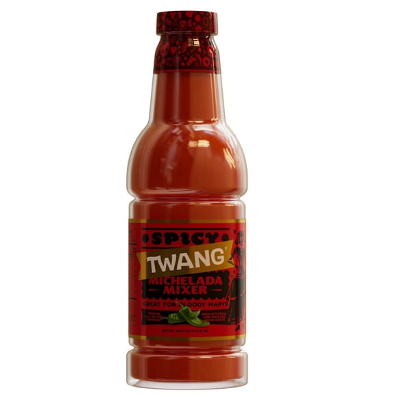 Twang Michelada Mixer Spicy Flavor; 16oz plastic bottle
