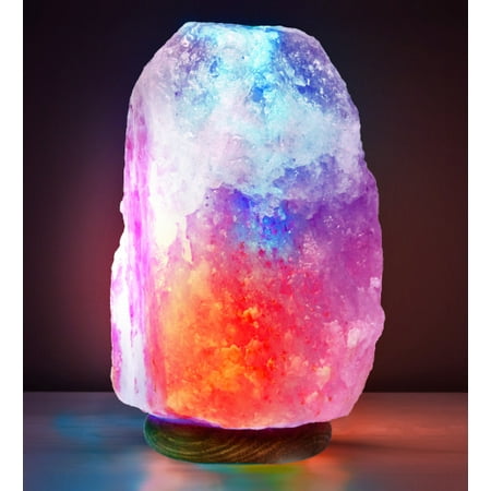 himalayan shop color changing novelty salt lamp 1 each