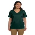 thumbnail image 1 of Hanes Relaxed Fit Women's ComfortSoft&reg; V-neck T-Shirt, Style 5780, 1 of 1