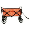 thumbnail image 5 of Folding Garden Carts Minimeetall Colorful Collapsible Foldable Wagon Cart with strapping system, Beach Wagon ,Utility Wagon Grocery Cart Camping Shopping Sports Gardeing Fishing Supports 225lbs,orang, 5 of 16