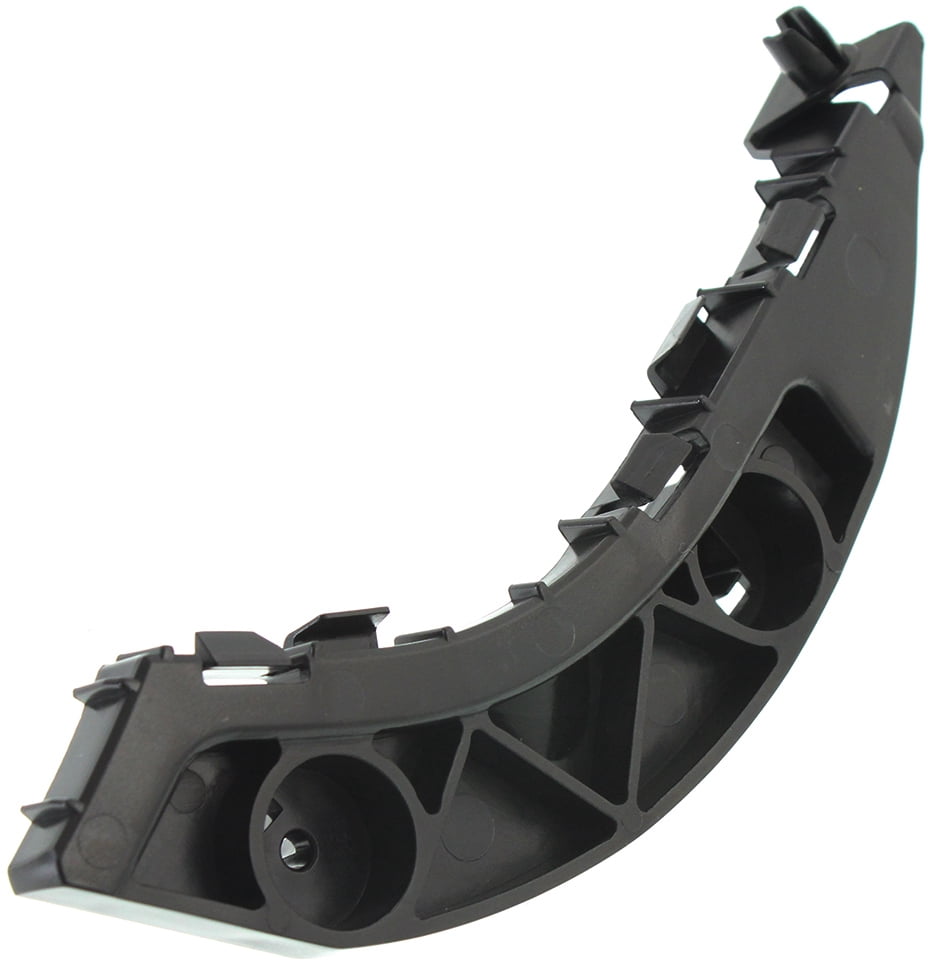 Bumper Trim Compatible With 2006-2011 Honda Civic Front, Left Driver Black