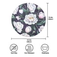 thumbnail image 7 of WOBOGO Purple Peonies Round Placemats Set of 1 Heat Resistant Washable Kitchen Table Decorations 15.4in, 7 of 7