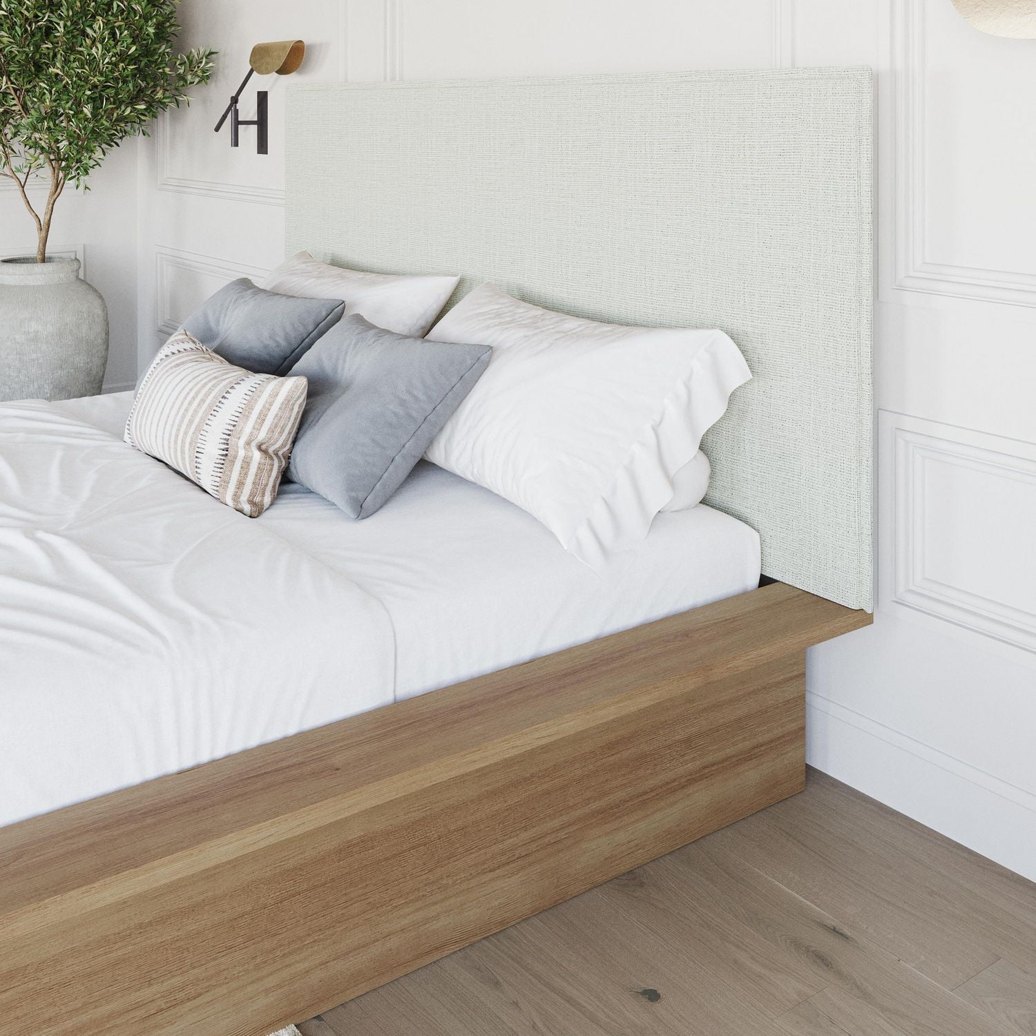 Julian Queen Size Upholstered Headboard