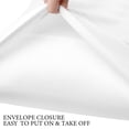 thumbnail image 4 of Unique Bargains Cotton Body Pillowcase Breathable Envelope White 20"x48", 4 of 8