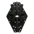 thumbnail image 1 of Shisuyan Hinge Iron 2Pcs 10.22X6.68X0.98In Adjustable Height Angle Adjustment, 1 of 9
