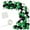 Green Silver, variant on Red, White, Silver Balloons Kit, 122Pcs Red White Silver Balloon Arch Balloon Garland Kit for Birthday Wedding Engagements Graduation Anniversary Party Decoration