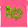 thumbnail image 4 of Inktastic St. Patrick's Day Hand Lettering with Green Top Hat Boys or Girls Toddler T-Shirt, 4 of 5
